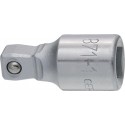 Cardan rallonge pivotante 1/4" 25mm Hazet