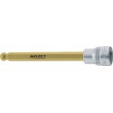 Douille male carré 3/8"10x116mm i6kt. KK Hazet