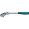 Hazet 8816GK Cliquet réversible a cardan/carré massif 10 mm longueur 218 mm