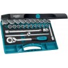 Coffret de douilles 1/2" 25 pièces 900Z Hazet